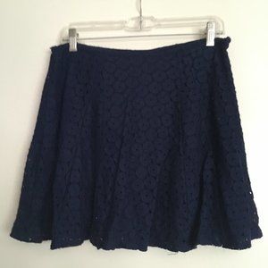 Navy Mini-Skirt